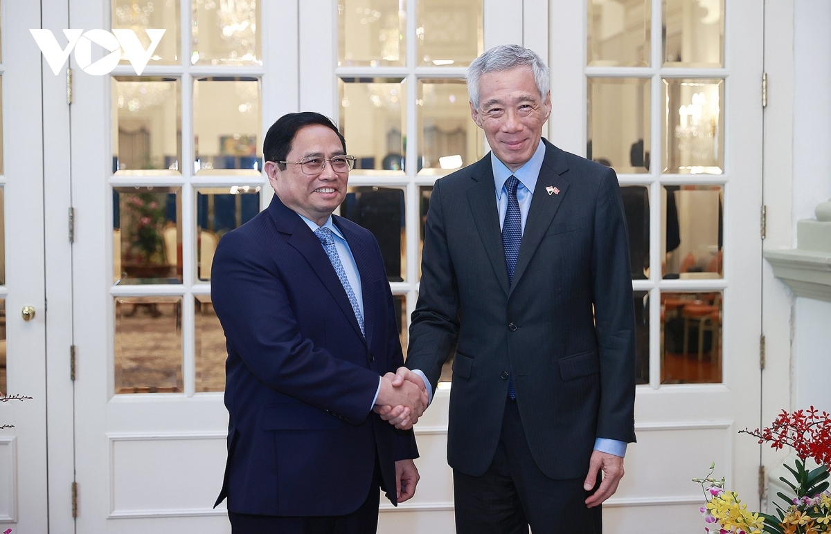 Vietnamese PM’s Singapore visit in photos